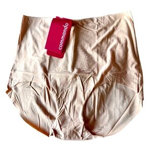 NWT BEIGE Commando Butter High Rise Bikini M